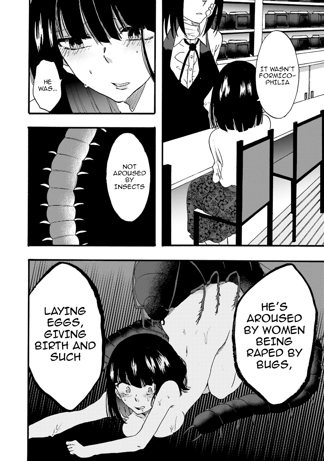 Henai Café Chapter 8 page 36 - Chapter 8: Case 8 - Formicophilia