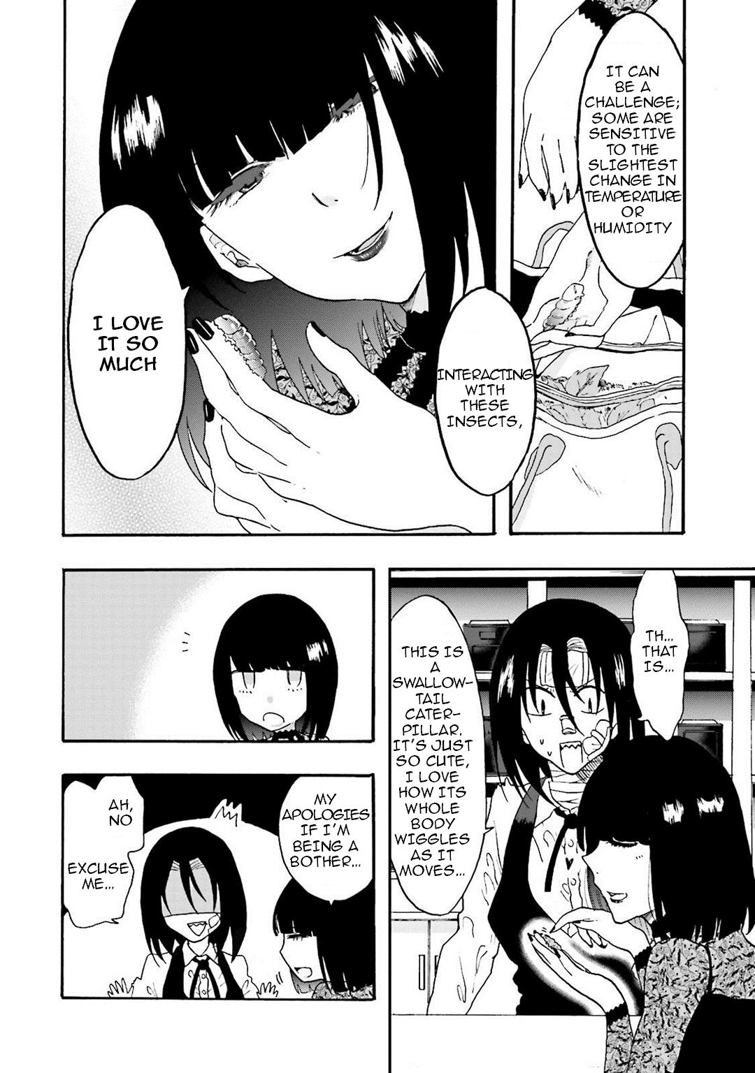 Henai Café Chapter 8 page 4 - Chapter 8: Case 8 - Formicophilia