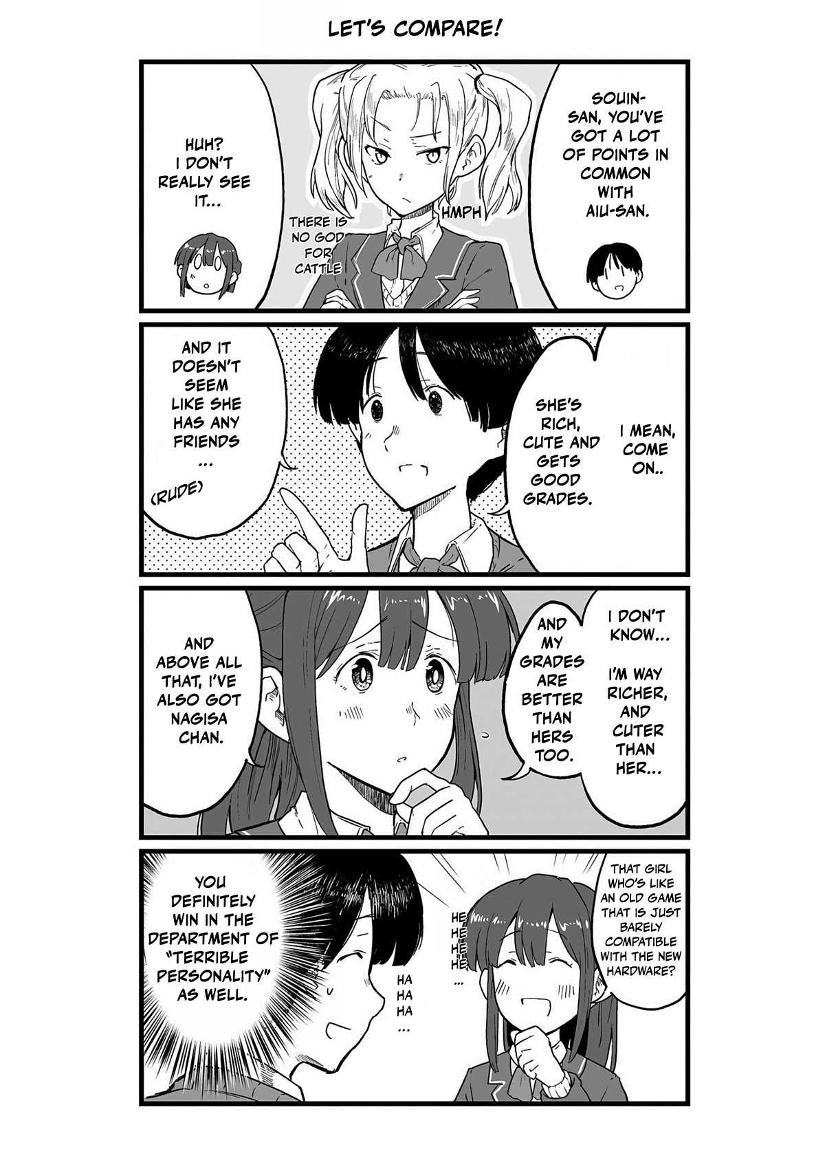 Henai Girl Chapter 108 page 1 - Chapter 108: Let's compare!
