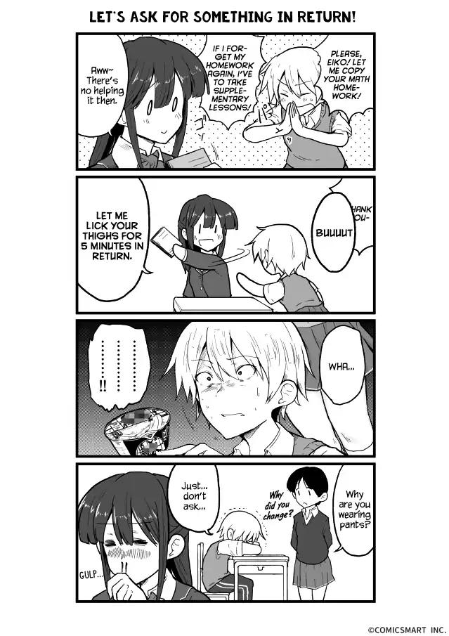 Henai Girl Chapter 22 page 1 - Chapter 22: Let's Ask for Something in Return!