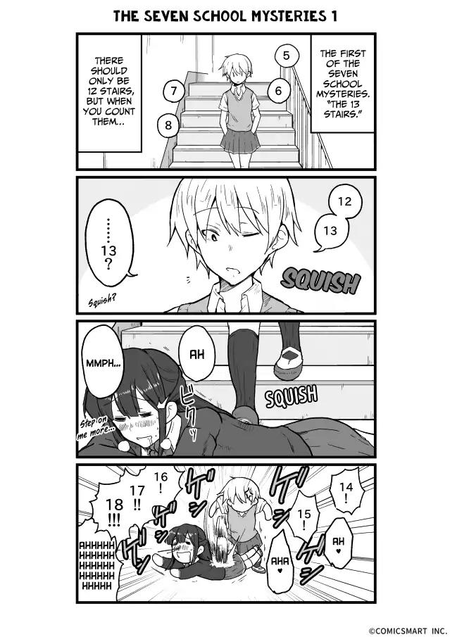 Henai Girl Chapter 23 page 1 - Chapter 23: The Seven School Mysteries 1