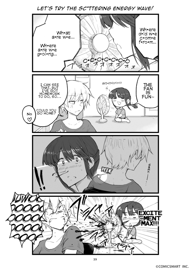 Henai Girl Chapter 39 page 1 - Chapter 39: Let's try the Sc*ttering Energy Wave!
