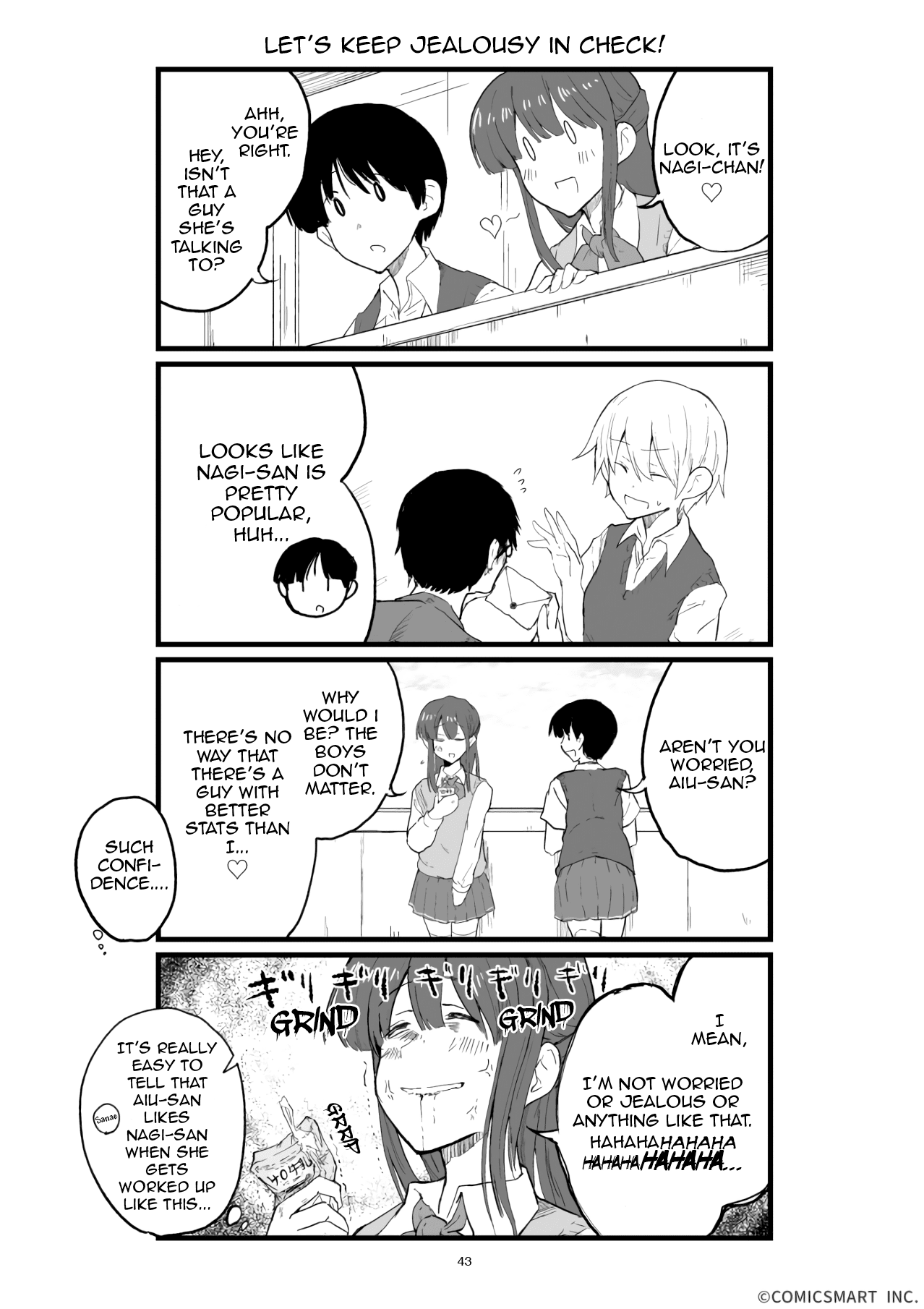 Henai Girl Chapter 43 page 1 - Chapter 43: Let's Keep Jealousy in Check!
