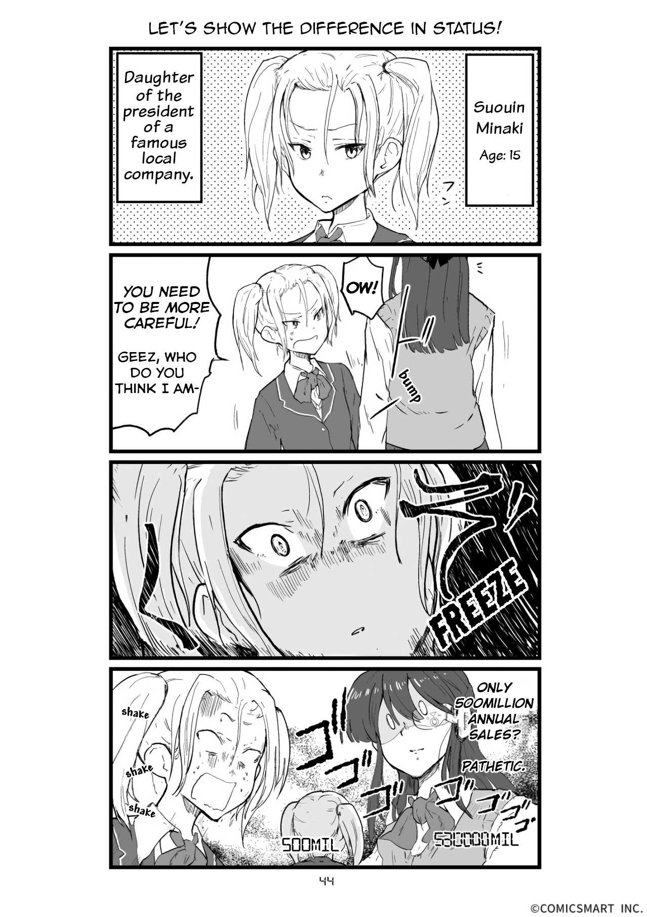 Henai Girl Chapter 44 page 1 - Chapter 44: Let's Show the Difference in Status!