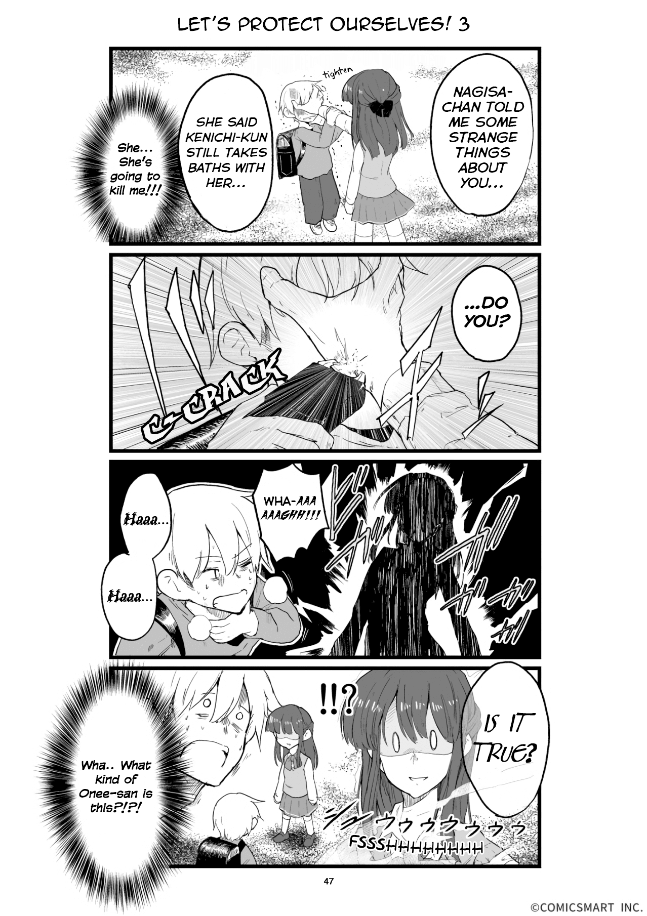 Henai Girl Chapter 47 page 1 - Chapter 47: Let's Protect Ourselves! 3