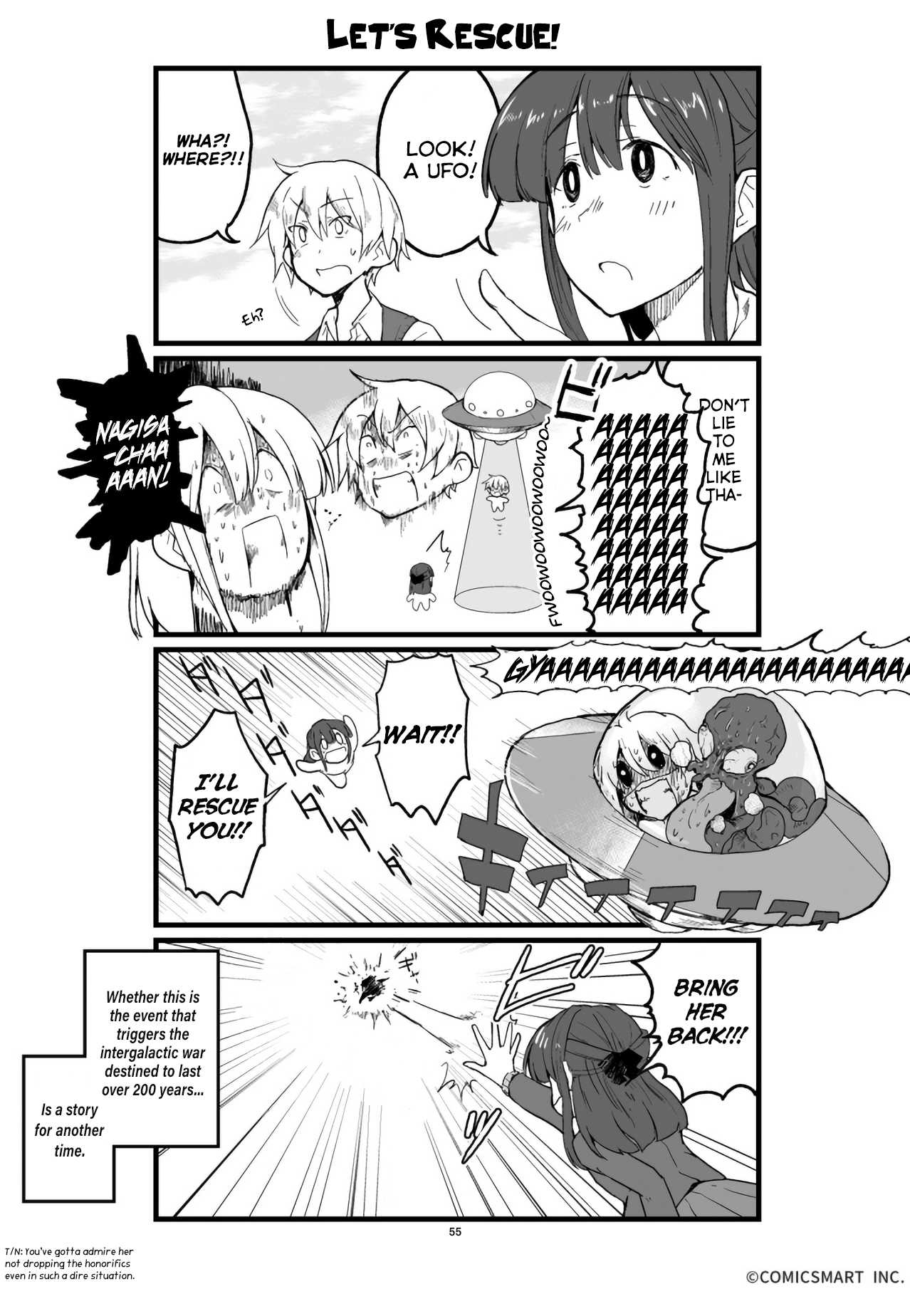 Henai Girl Chapter 55 page 1 - Chapter 55: Let's Rescue!