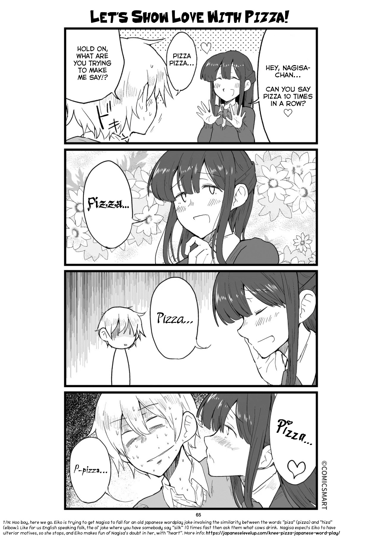 Henai Girl Chapter 65 page 1 - Chapter 65: Let's Show Love With Pizza!