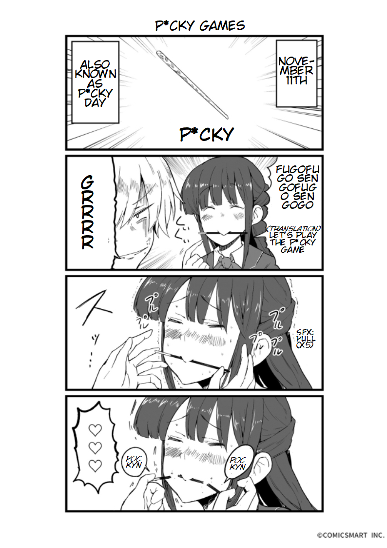 Henai Girl Chapter 73 page 1 - Chapter 73: Pocky game