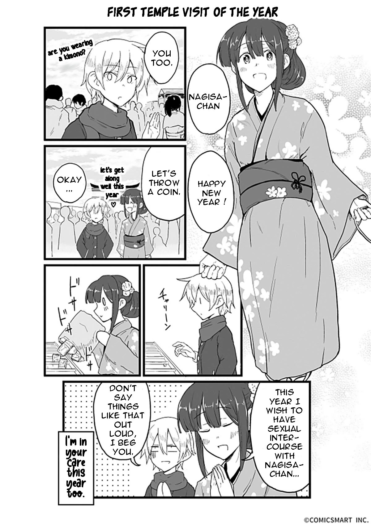 Henai Girl Chapter 94 page 1 - Chapter 94: First temple visit of the year