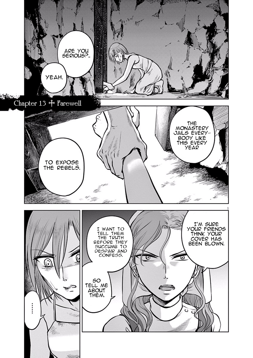 Hengoku no Schwester Chapter 13 page 1 - Chapter 13: Farewell