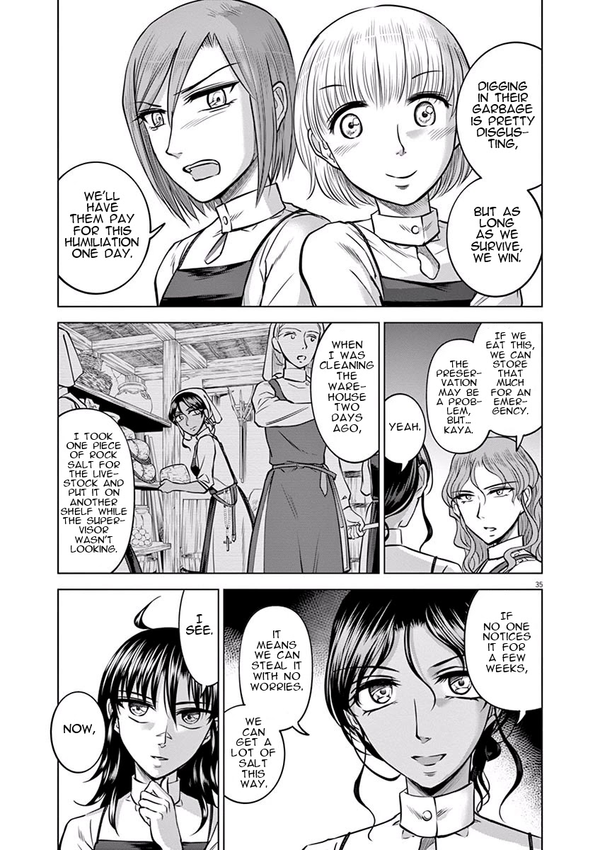 Hengoku no Schwester Chapter 17 page 35 - Chapter 17: Parting ways