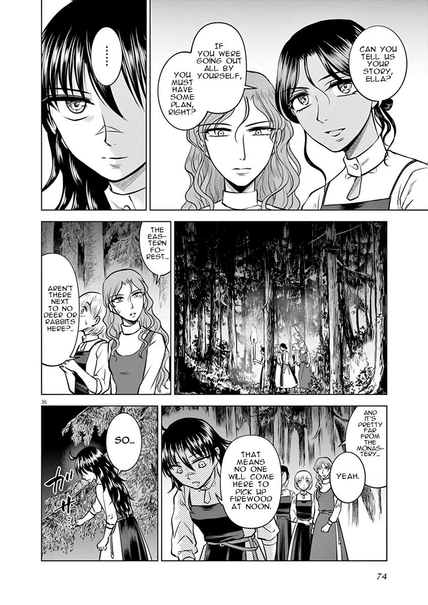 Hengoku no Schwester Chapter 17 page 36 - Chapter 17: Parting ways
