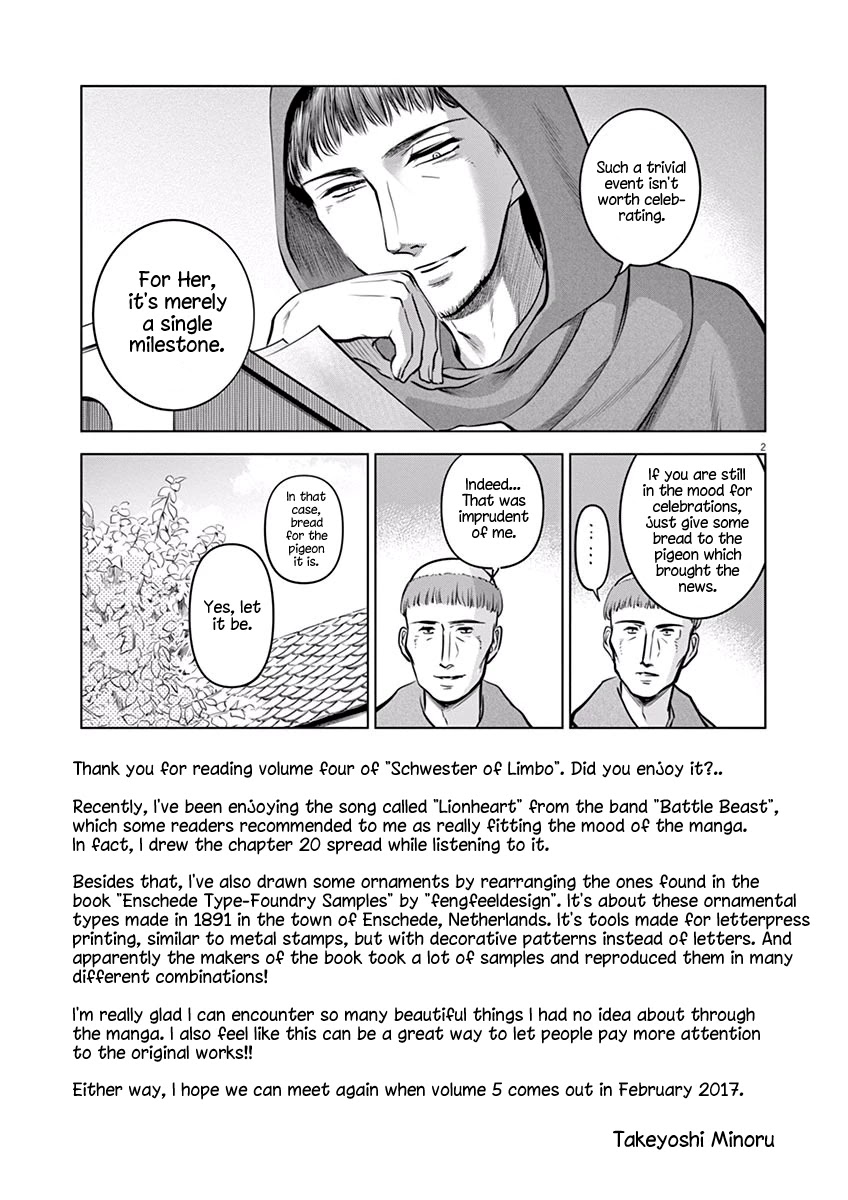 Hengoku no Schwester Chapter 20.5 page 2 - Chapter 20.5: On the morning of good news