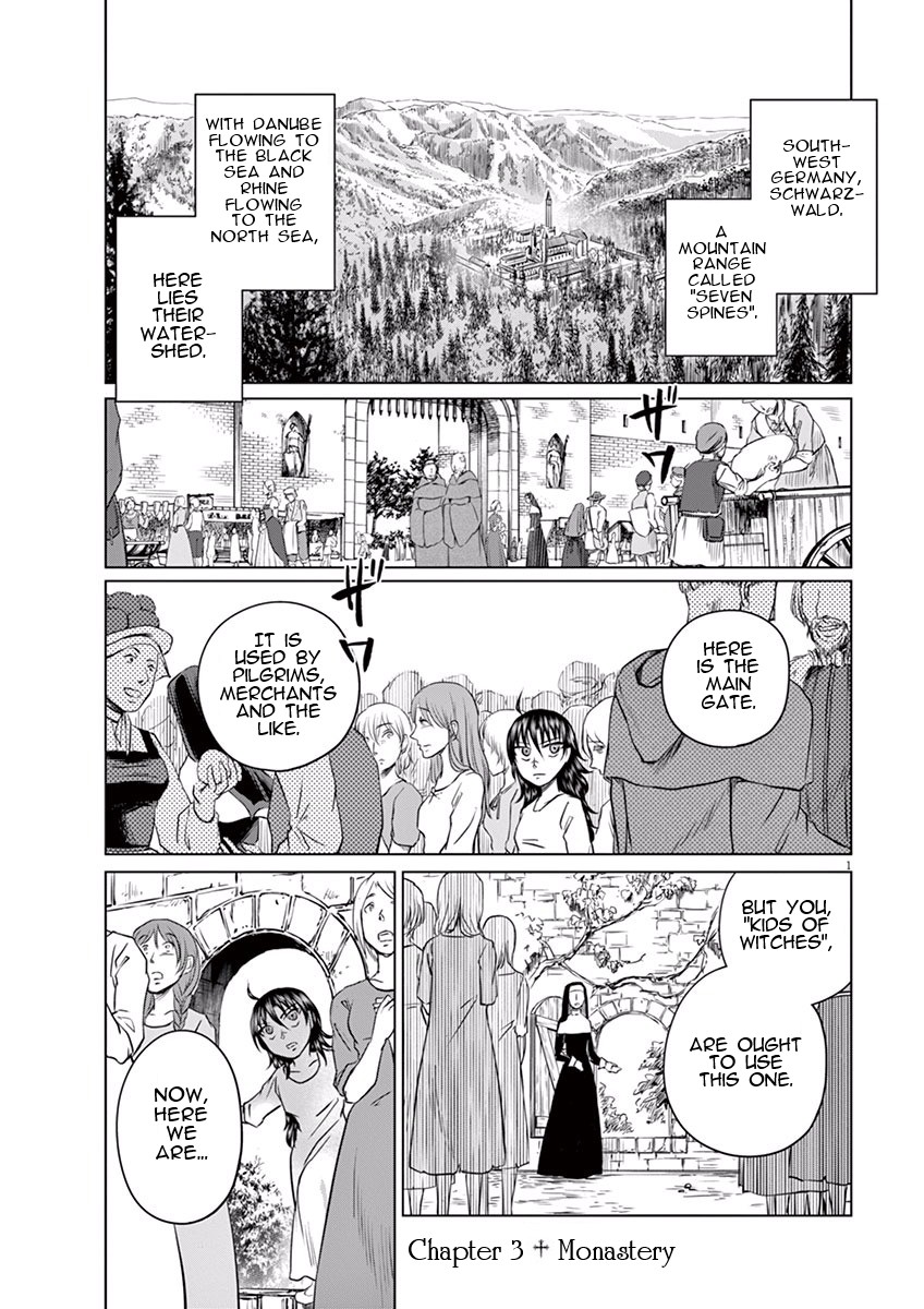 Hengoku no Schwester Chapter 3 page 1 - Chapter 3: Monastery