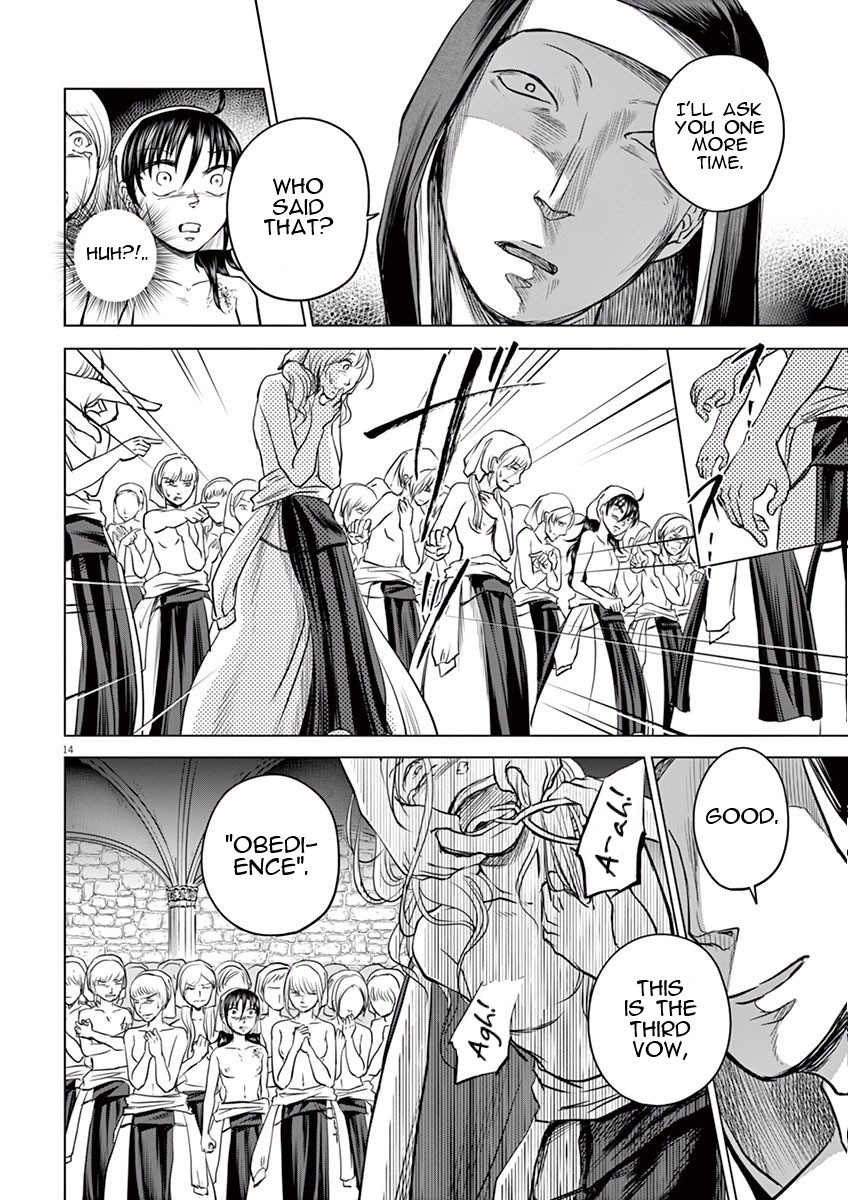 Hengoku no Schwester Chapter 3 page 12 - Chapter 3: Monastery