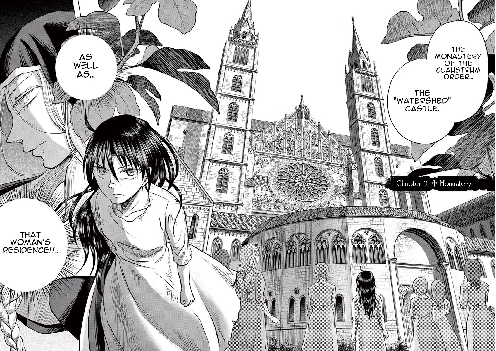 Hengoku no Schwester Chapter 3 page 2 - Chapter 3: Monastery