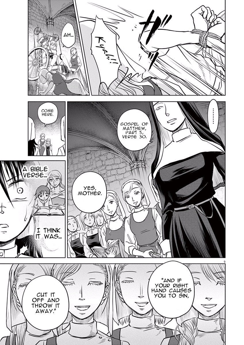 Hengoku no Schwester Chapter 3 page 8 - Chapter 3: Monastery