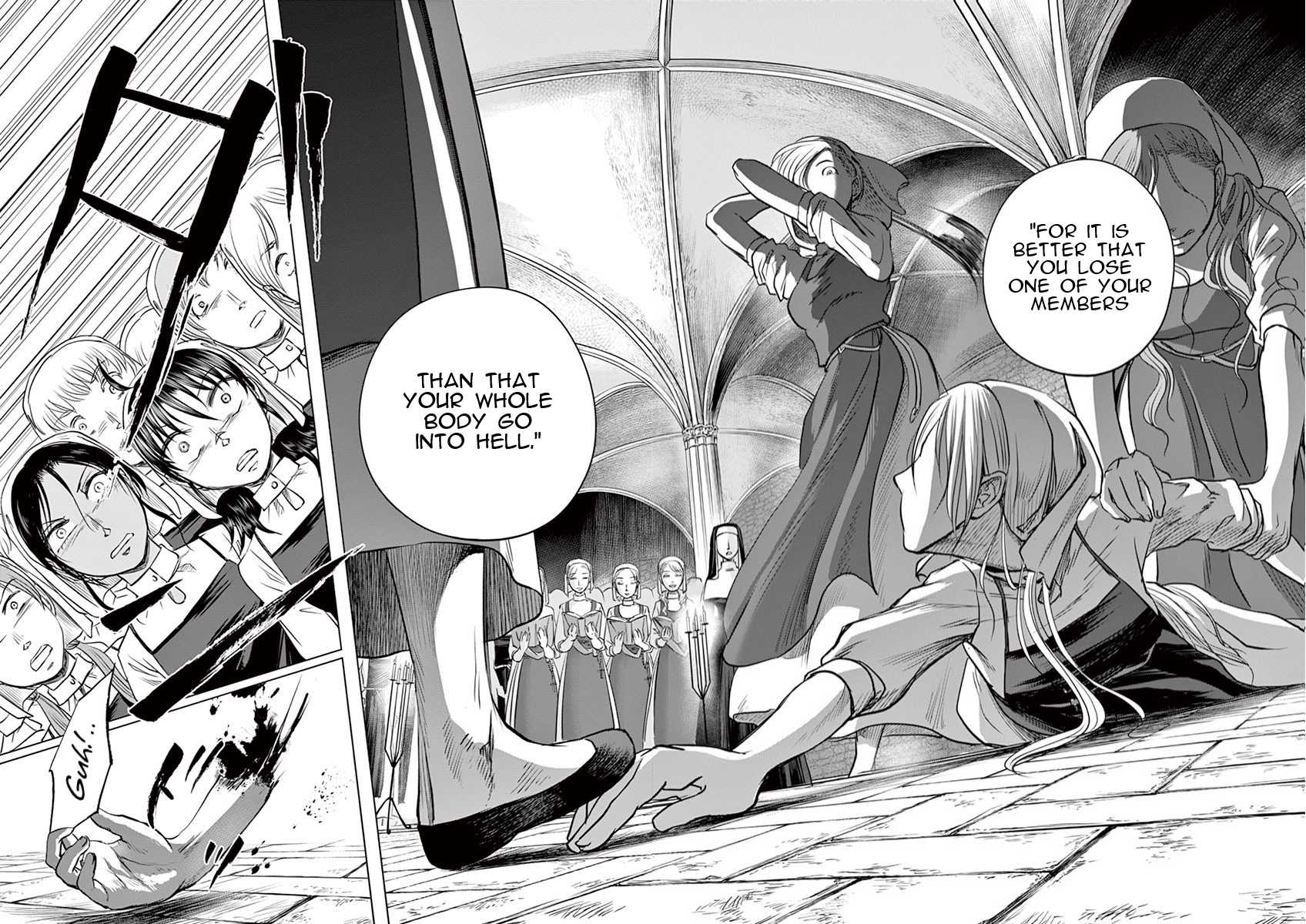 Hengoku no Schwester Chapter 3 page 9 - Chapter 3: Monastery