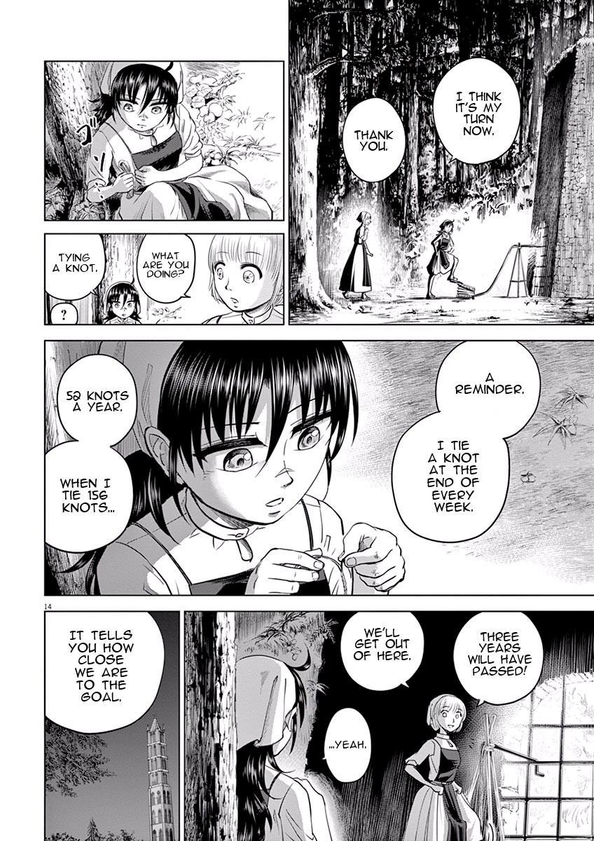 Hengoku no Schwester Chapter 8 page 14 - Chapter 8: Bitter tears