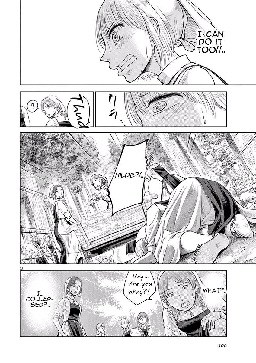 Hengoku no Schwester Chapter 8 page 22 - Chapter 8: Bitter tears