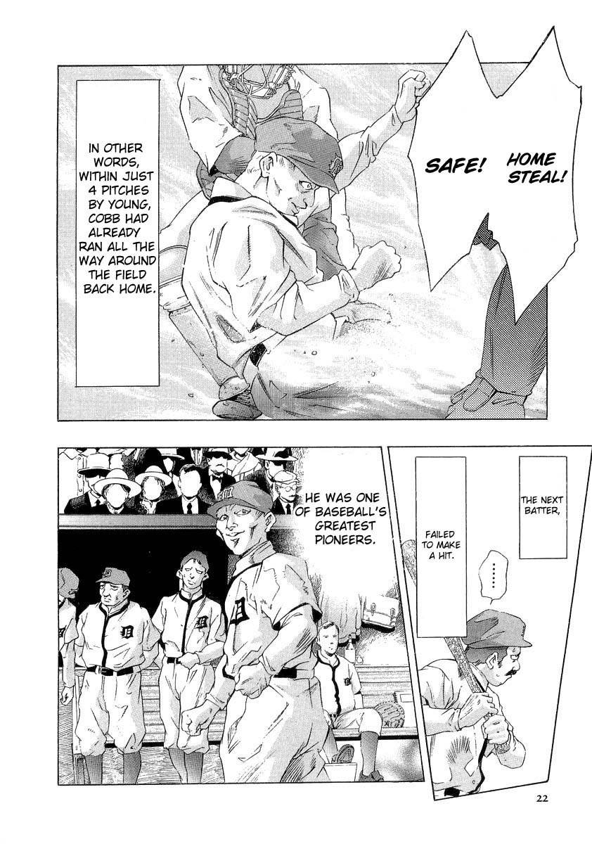 Henjin Henkutsu Retsuden Chapter 1 page 22 - Chapter 1: Ty Cobb (1)