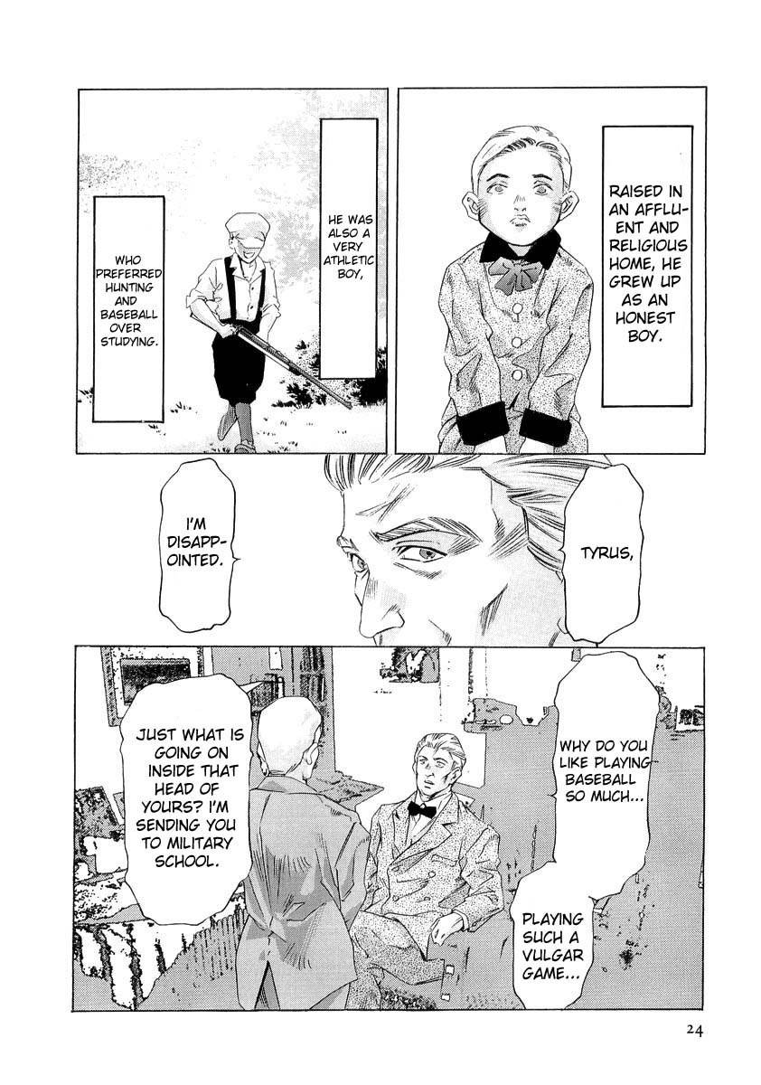 Henjin Henkutsu Retsuden Chapter 1 page 24 - Chapter 1: Ty Cobb (1)