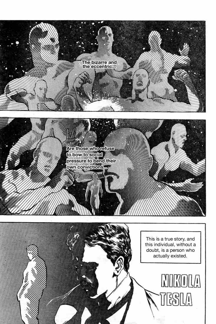 Henjin Henkutsu Retsuden Chapter 7 page 1 - Chapter 7: Nikola Tesla