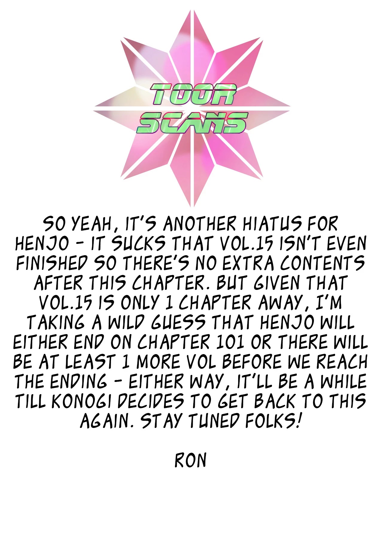 Henjo - Hen na Joshi Kousei Amaguri Senko Chapter 100 page 22 - Chapter 100