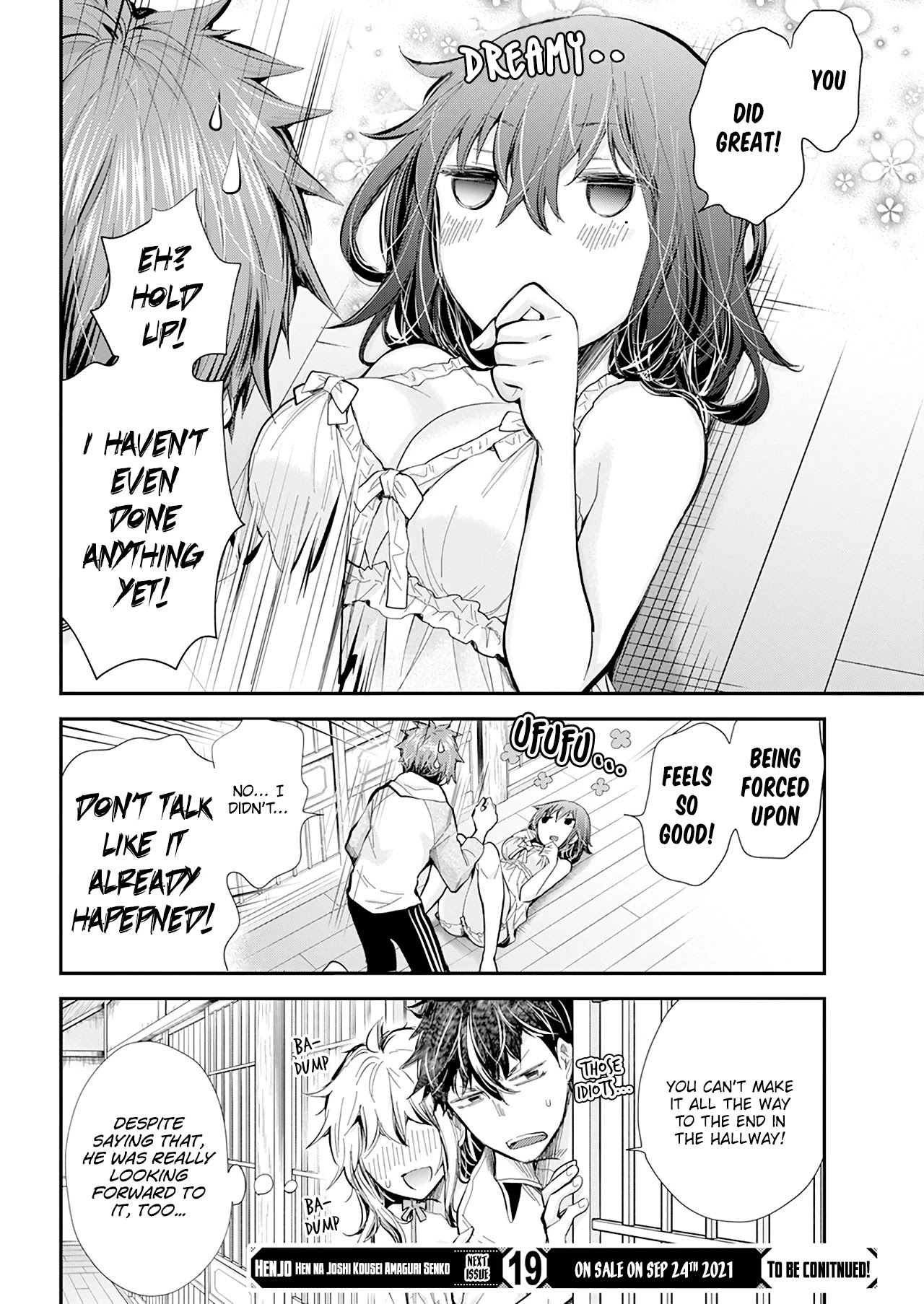 Henjo - Hen na Joshi Kousei Amaguri Senko Chapter 104 page 21 - Chapter 104