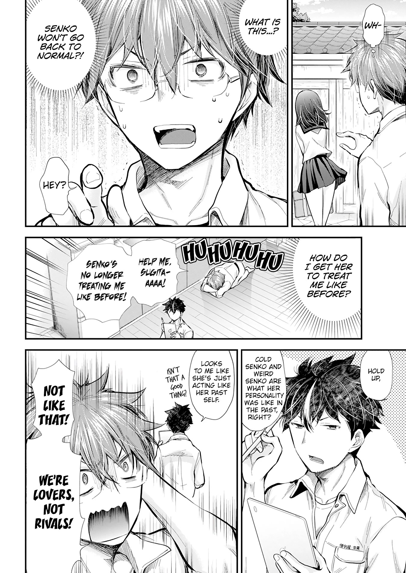 Henjo - Hen na Joshi Kousei Amaguri Senko Chapter 108 page 16 - Chapter 108