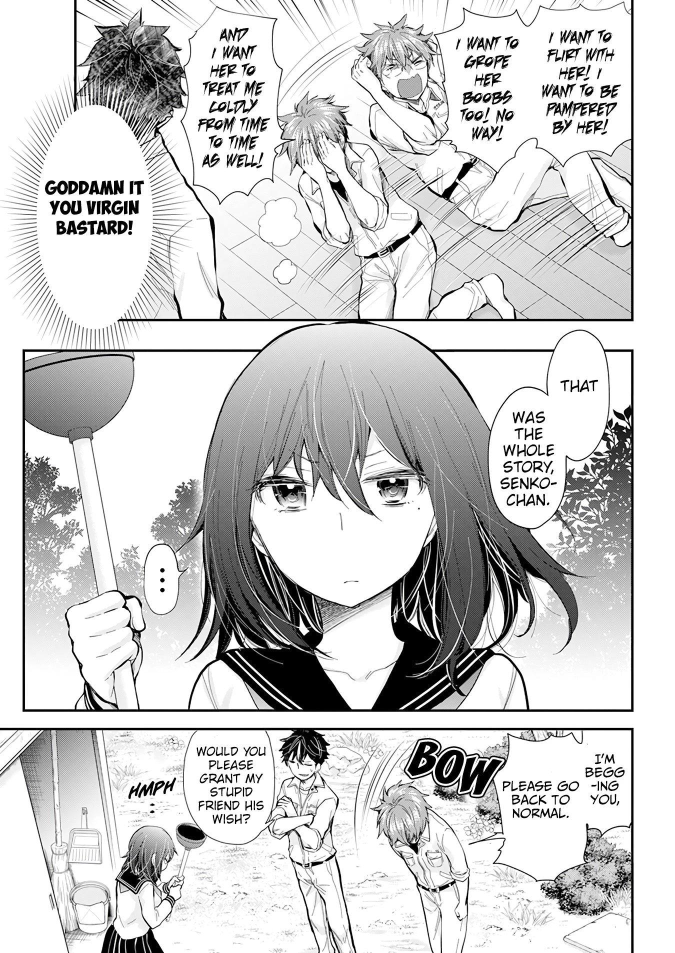 Henjo - Hen na Joshi Kousei Amaguri Senko Chapter 108 page 17 - Chapter 108