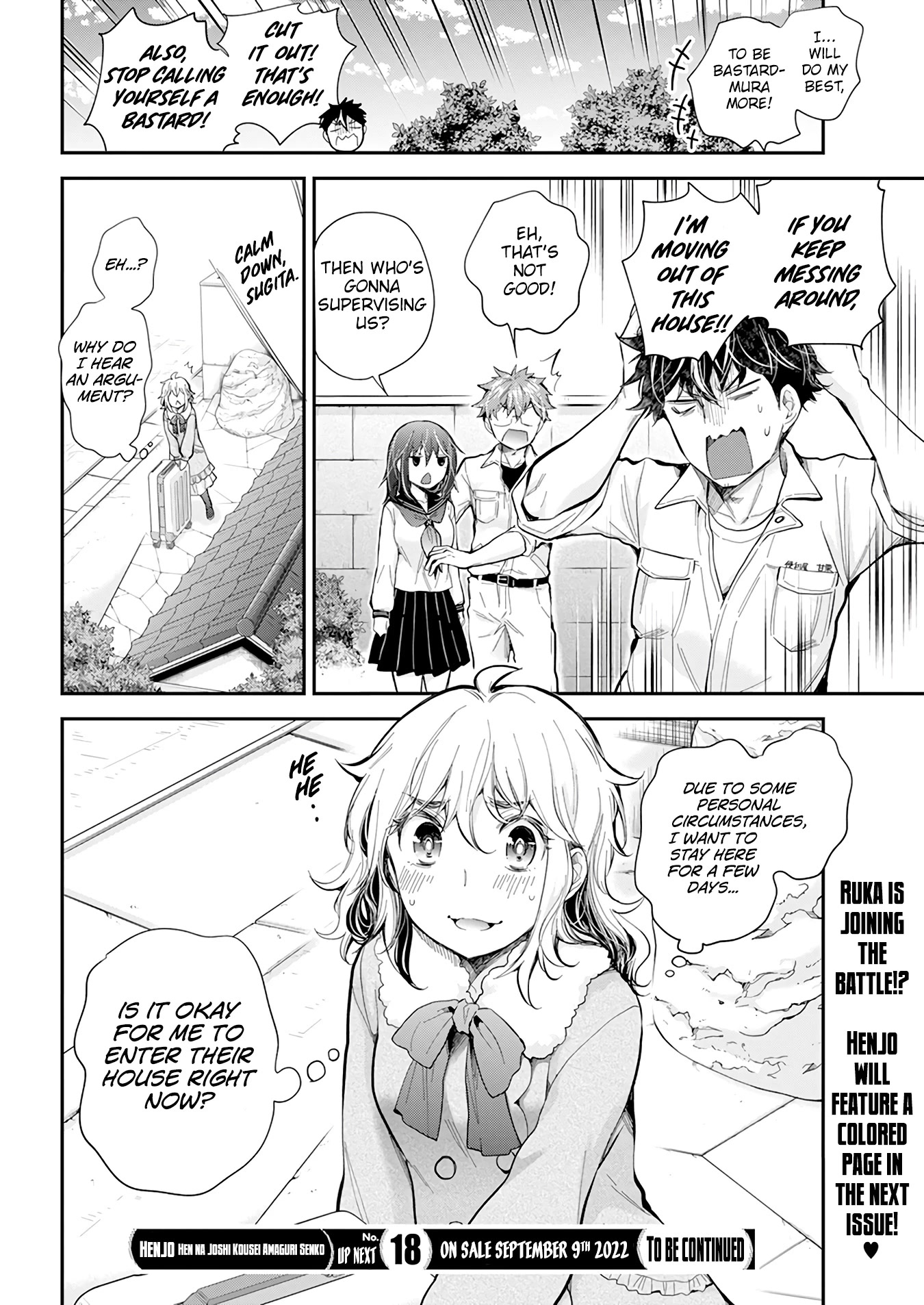 Henjo - Hen na Joshi Kousei Amaguri Senko Chapter 108 page 22 - Chapter 108