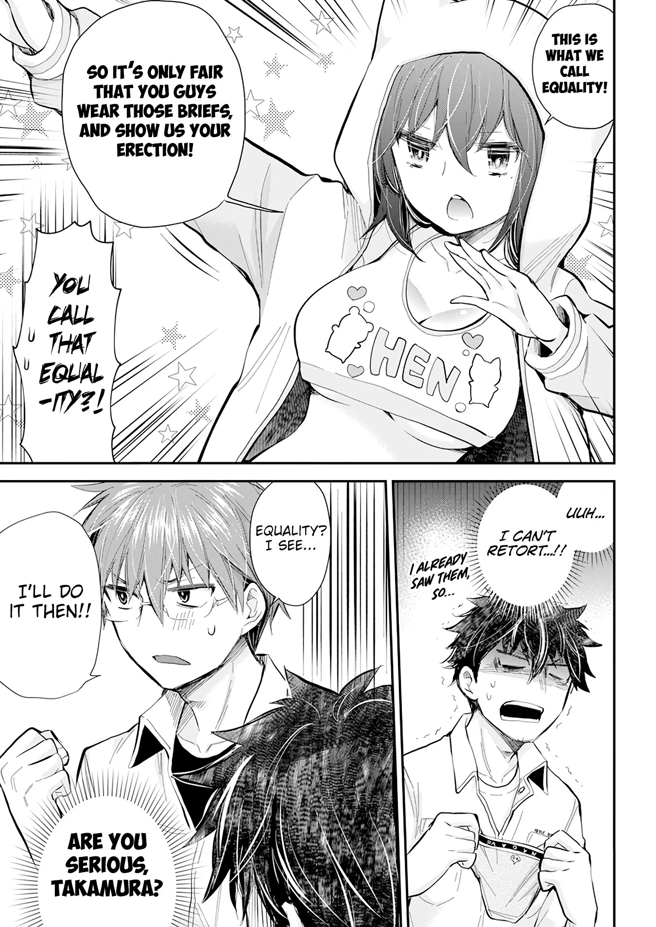 Henjo - Hen na Joshi Kousei Amaguri Senko Chapter 110 page 14 - Chapter 110