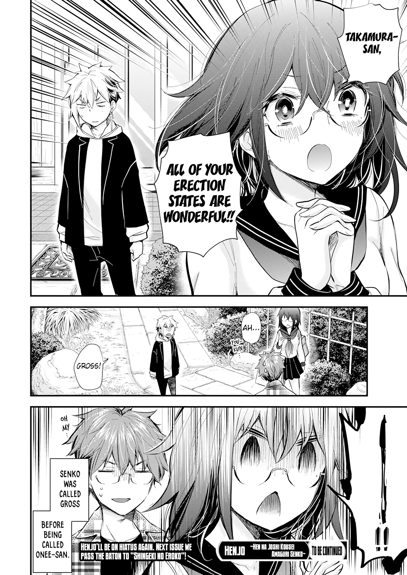 Henjo - Hen na Joshi Kousei Amaguri Senko Chapter 113 page 21 - Chapter 113