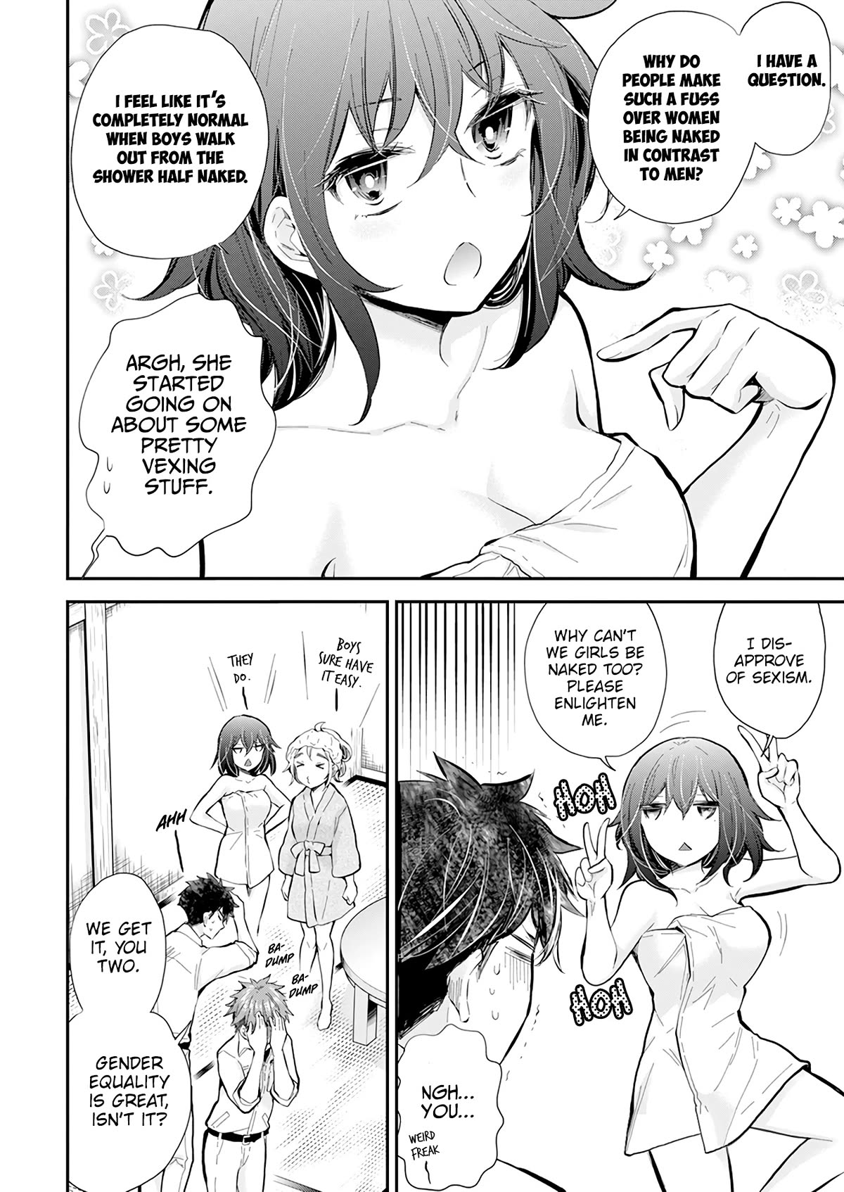 Henjo - Hen na Joshi Kousei Amaguri Senko Chapter 116 page 3 - Chapter 116
