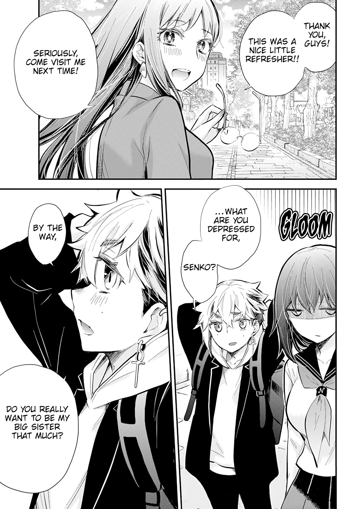 Henjo - Hen na Joshi Kousei Amaguri Senko Chapter 117 page 19 - Chapter 117