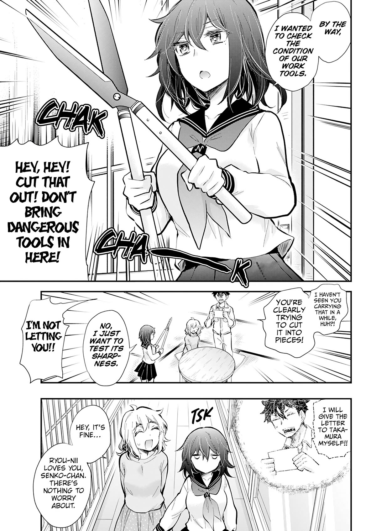 Henjo - Hen na Joshi Kousei Amaguri Senko Chapter 118 page 13 - Chapter 118