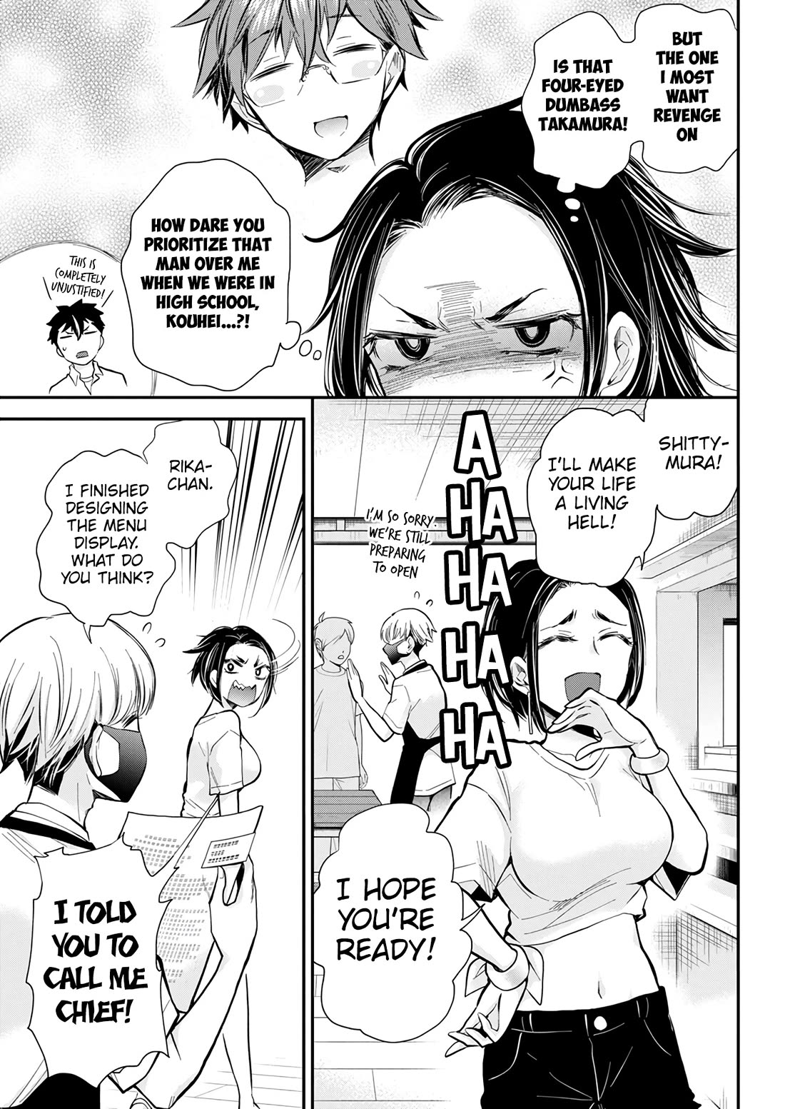 Henjo - Hen na Joshi Kousei Amaguri Senko Chapter 121 page 9 - Chapter 121