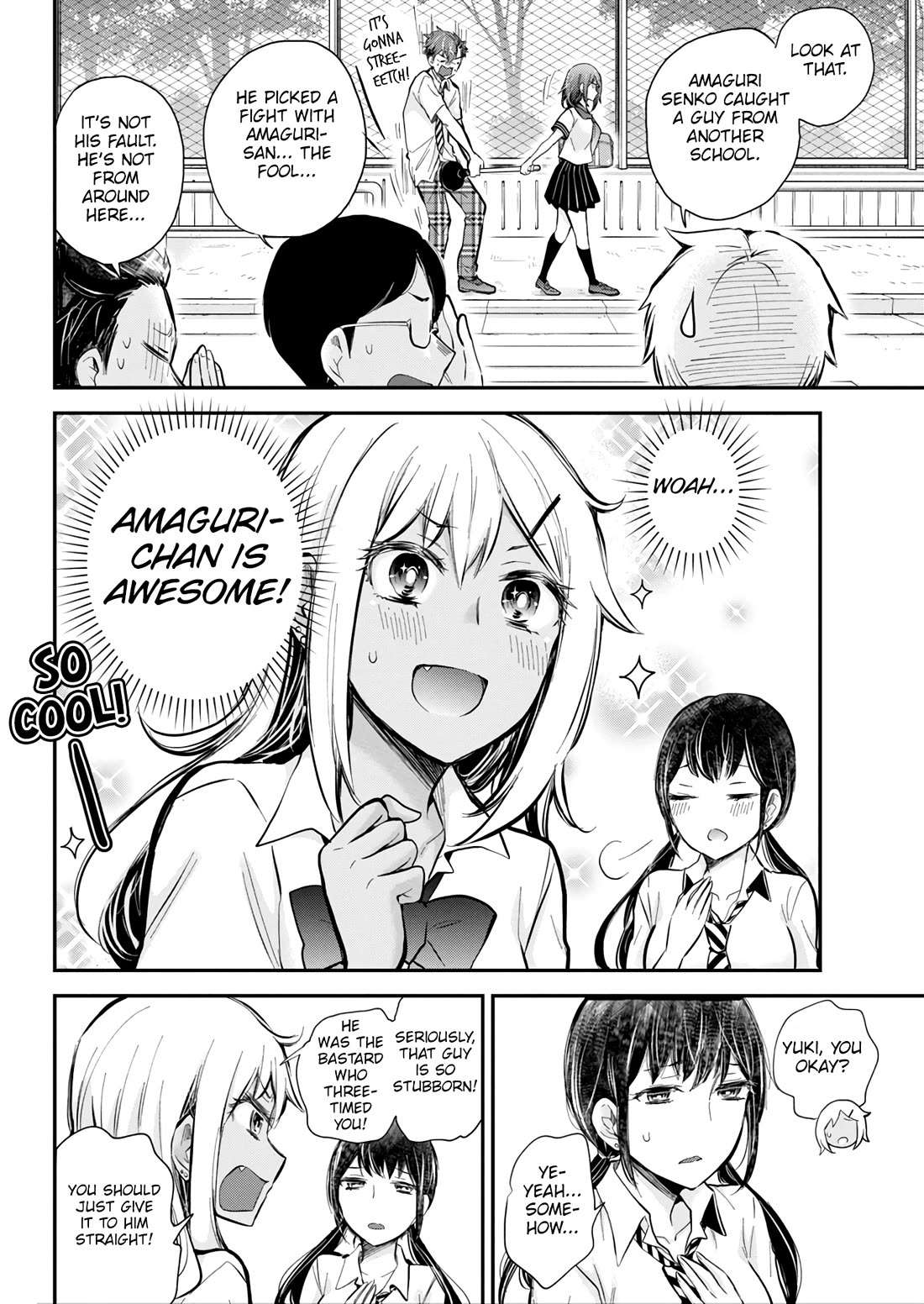 Henjo - Hen na Joshi Kousei Amaguri Senko Chapter 123 page 12 - Chapter 123