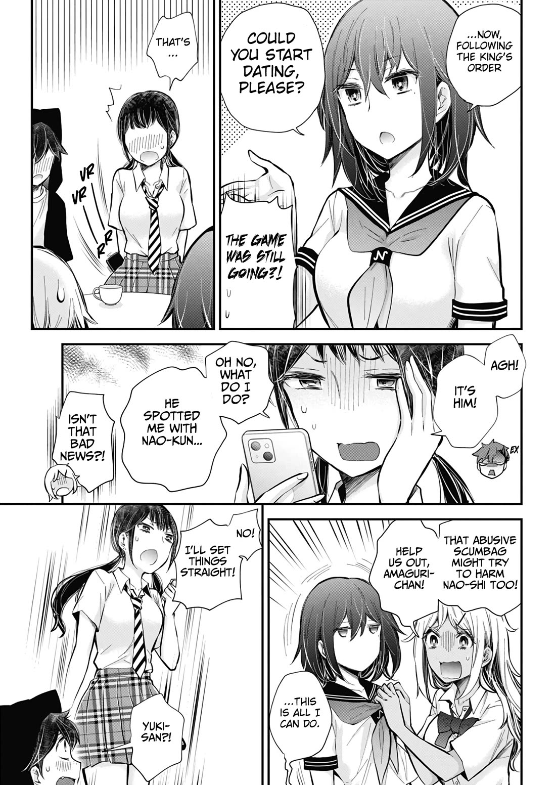 Henjo - Hen na Joshi Kousei Amaguri Senko Chapter 124 page 12 - Chapter 124