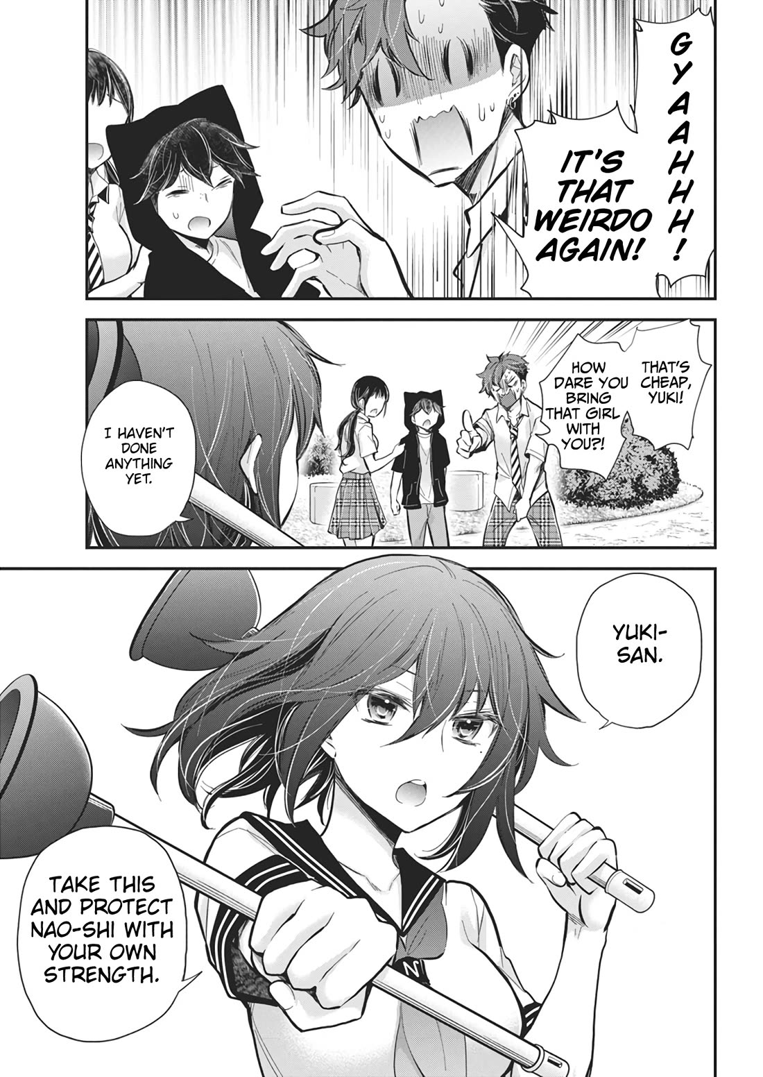 Henjo - Hen na Joshi Kousei Amaguri Senko Chapter 124 page 16 - Chapter 124