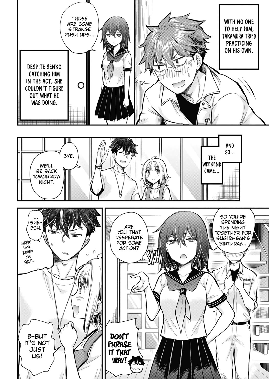 Henjo - Hen na Joshi Kousei Amaguri Senko Chapter 127 page 11 - Chapter 127