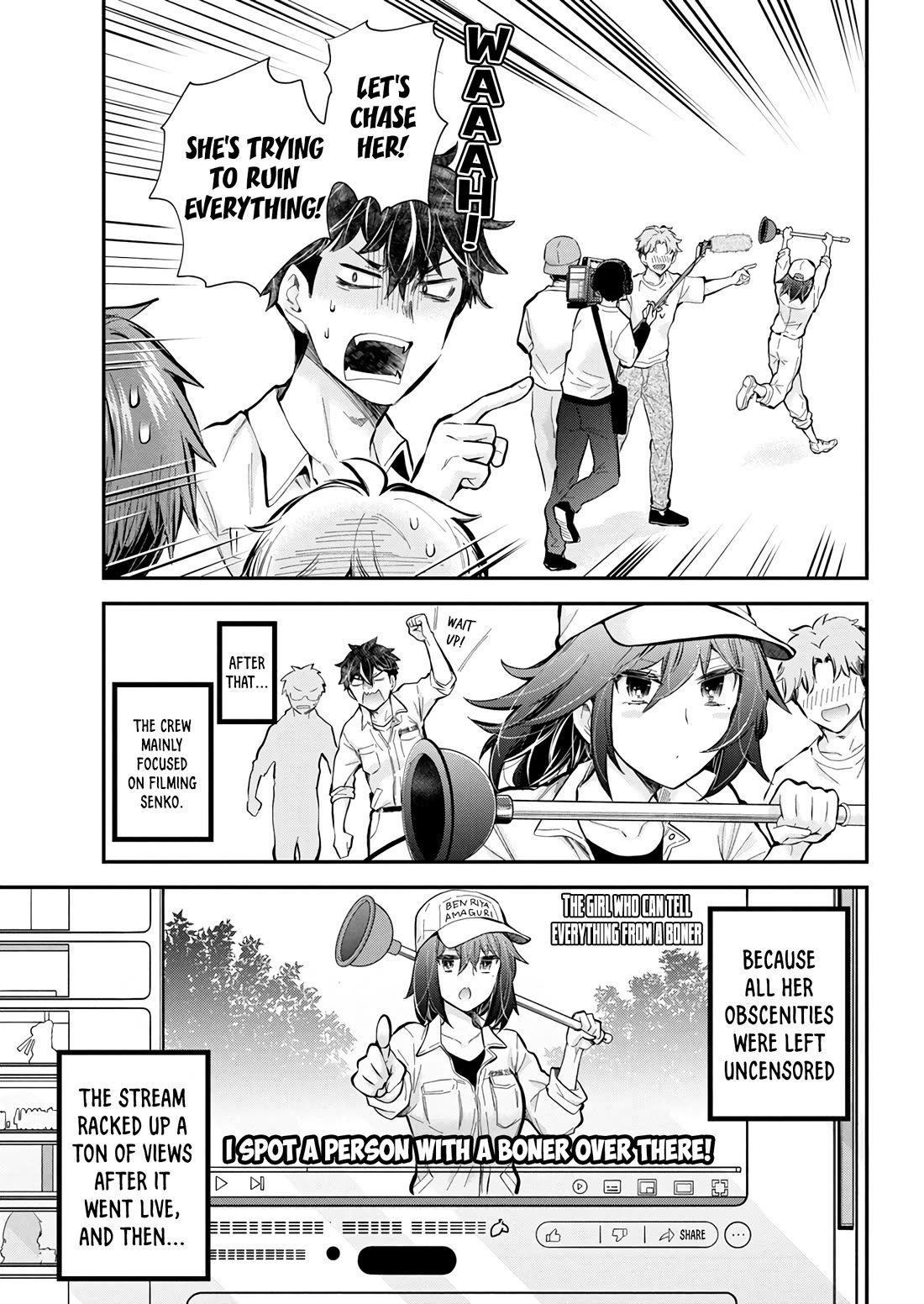 Henjo - Hen na Joshi Kousei Amaguri Senko Chapter 129 page 21 - Chapter 129