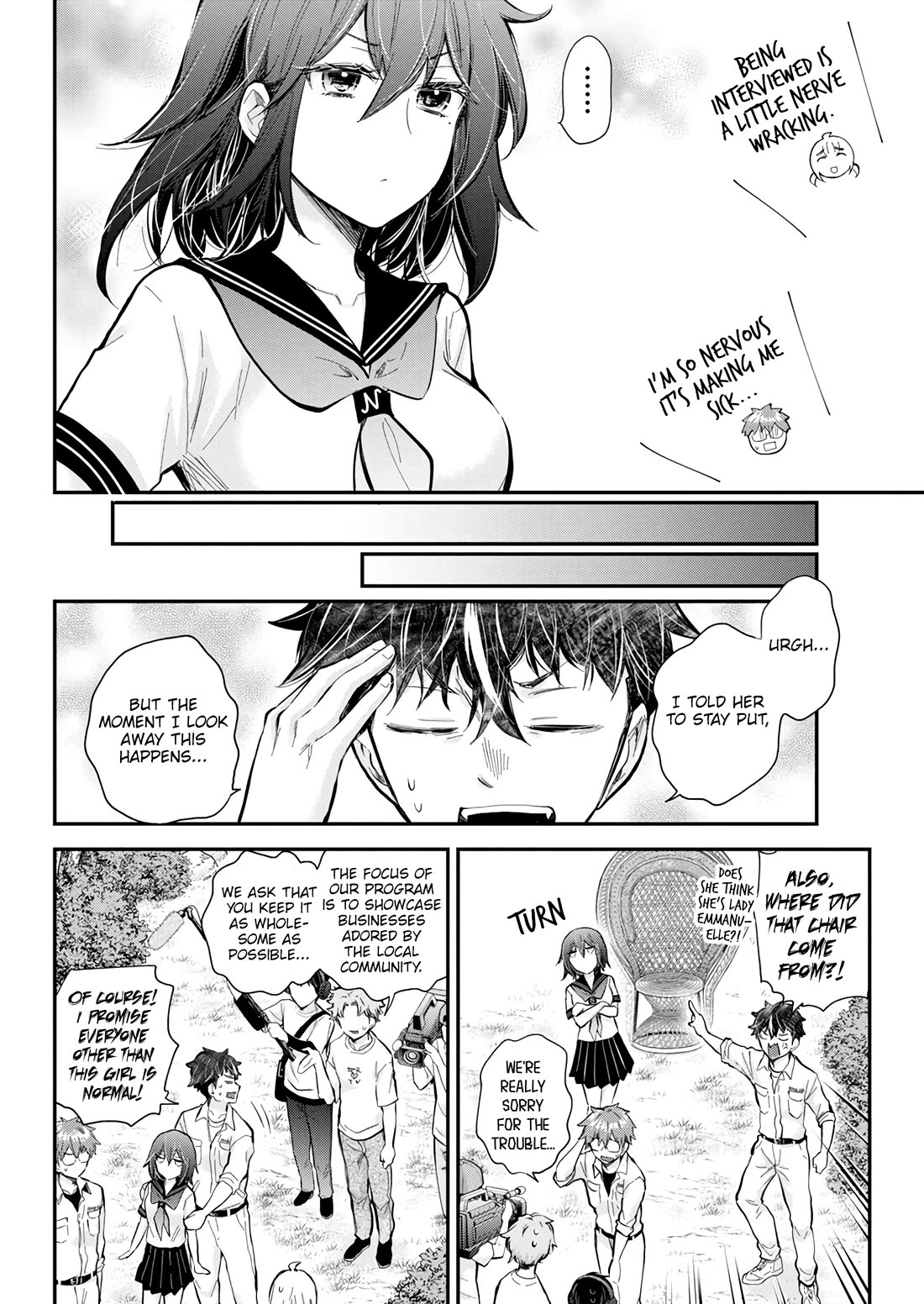 Henjo - Hen na Joshi Kousei Amaguri Senko Chapter 129 page 8 - Chapter 129