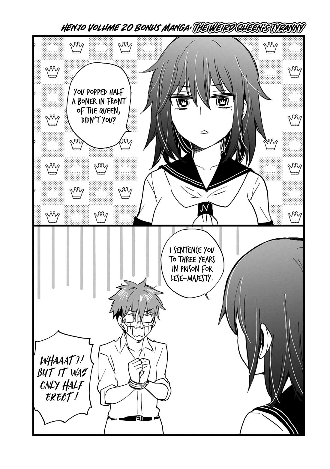 Henjo - Hen na Joshi Kousei Amaguri Senko Chapter 133.5 page 13 - Chapter 133.5