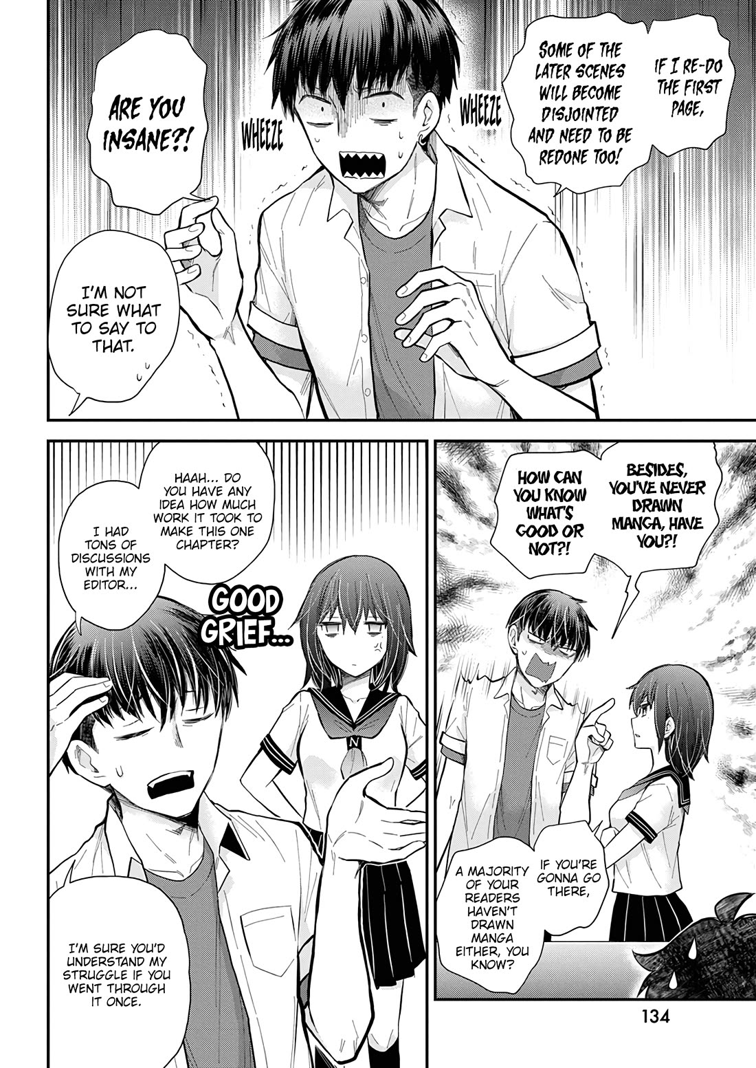 Henjo - Hen na Joshi Kousei Amaguri Senko Chapter 137 page 10 - Chapter 137