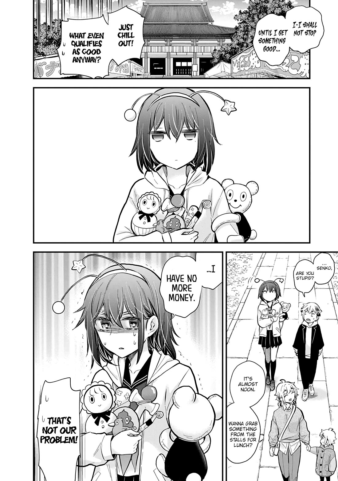 Henjo - Hen na Joshi Kousei Amaguri Senko Chapter 142 page 11 - Chapter 142