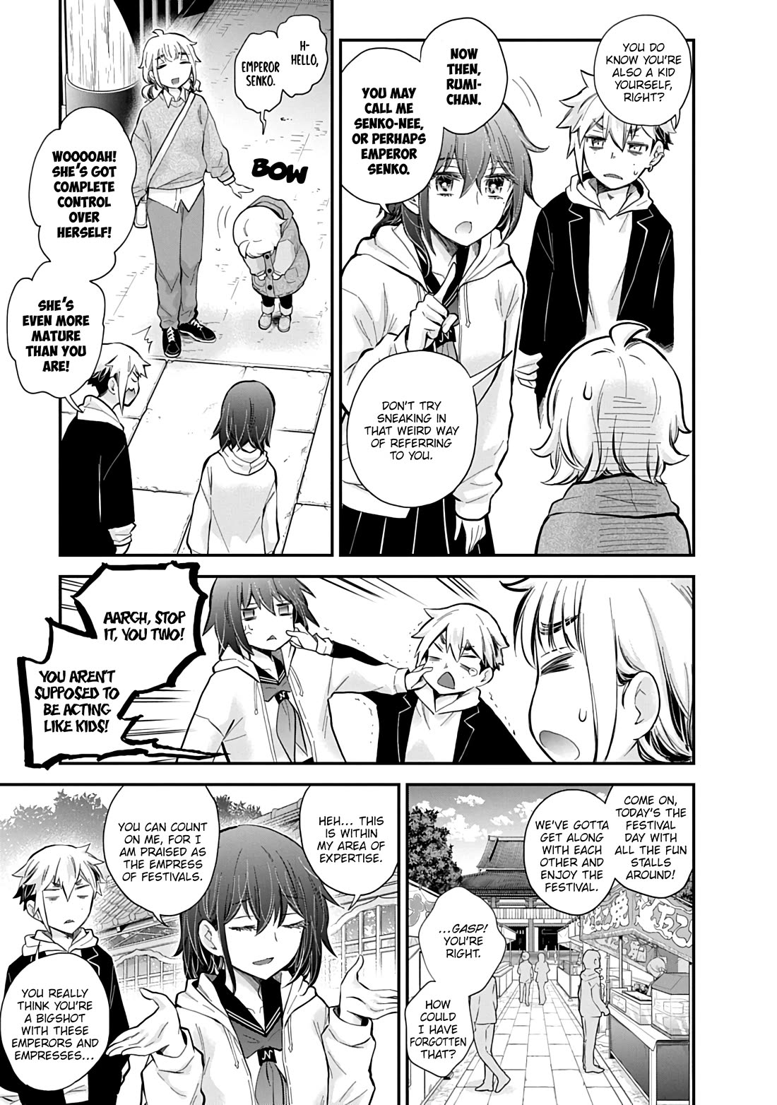Henjo - Hen na Joshi Kousei Amaguri Senko Chapter 142 page 4 - Chapter 142
