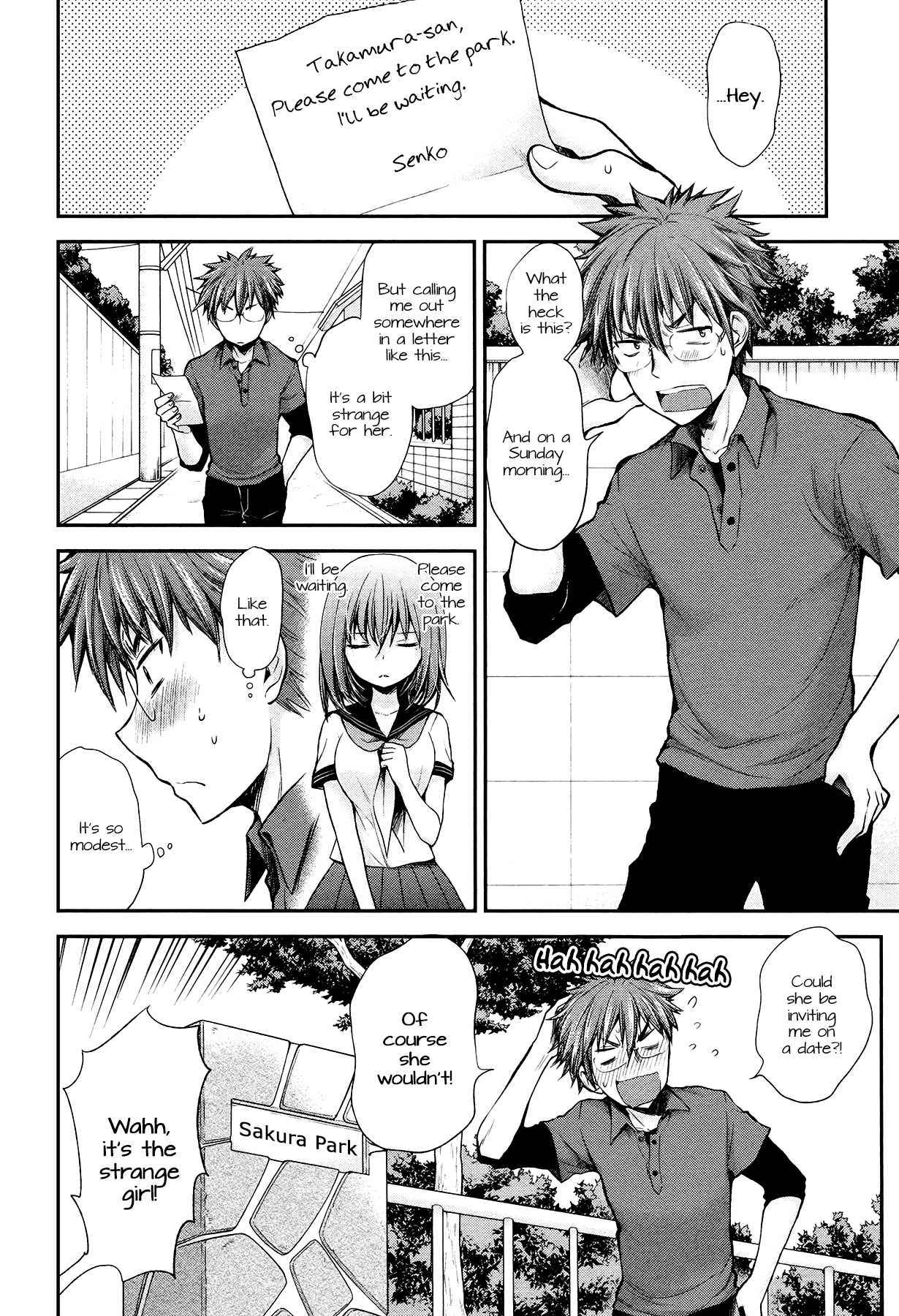 Henjo - Hen na Joshi Kousei Amaguri Senko Chapter 19 page 5 - Chapter 19