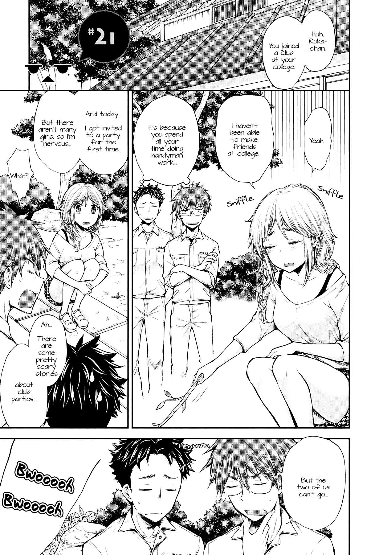 Henjo - Hen na Joshi Kousei Amaguri Senko Chapter 21 page 1 - Chapter 21